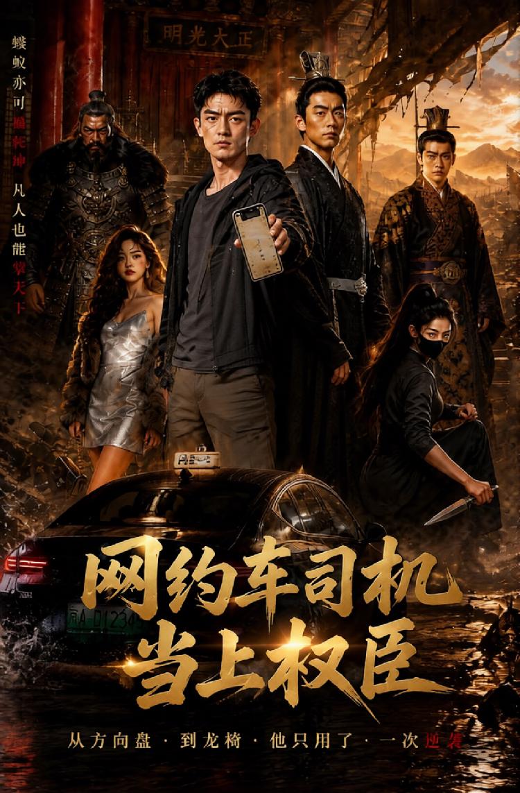 AI成人短剧：ACDJ《网约车司机当上权臣了》（全3集） 